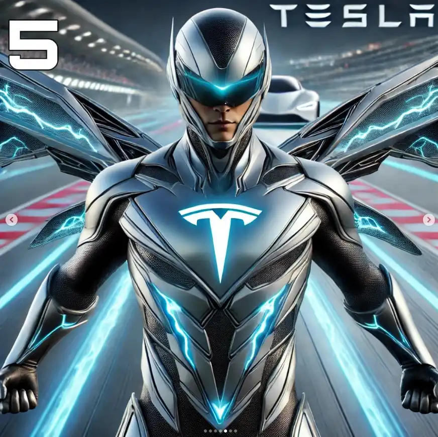 Tesla Futuristische Vision